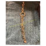 Unverified Marked 18k Gold Bracelet Plated
