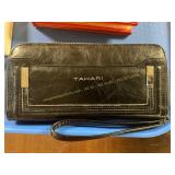 Tahari Wristlet w/ RDIF Lining