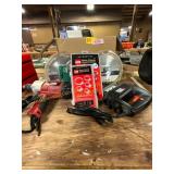 4 saw blades, s handle drill, & more