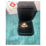 Unverified Vintage Size 6.5 Engagement Ring