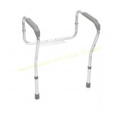 Toilet Safety Frame with Padded Armrest