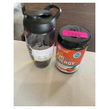 ON Engry supplement 9.5oz & 24oz Shaker bottle