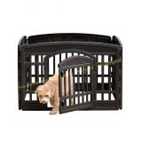 IRIS USA 24' 4-Panel Pet Playpen with Door