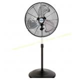Pro High Velocity 20' Black Oscillating Fan