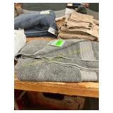 Grey bath sheet 35x70