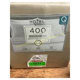Queen 6 piece 400 count sheet set