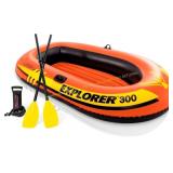 INTEX Explorer Inflatable Boat: Dual Air
