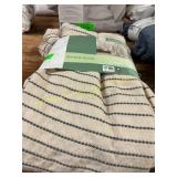 Organic cotton throw 60x70.