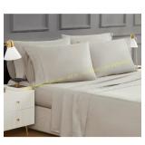 QUEEN-TAN 400TC Egyptian Cotton Sheet Set