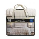FRYE 3-piece Faux Fur Comforter Set, Queen size
