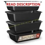 Swiss Loaf Pan Set 4-Pack