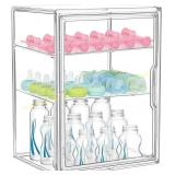 Baby Bottle Organizer: 3-Tier Clear Storage