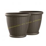 Ct 1 Willow 18 in. Round Planter
