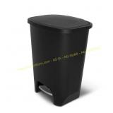 Glad Trash Can w/ Clorox Odor | 20 Gal Black
