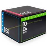 BalanceFrom Foam Plyometric Jump Box 16/20/24'