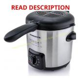 0.95 Qt Mini Electric Deep Fryer with Basket
