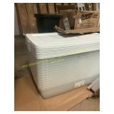 14ct Sterilite 41Qt storage totes w/ lid