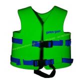 Medium Fierce Green USCG Approved Child Vest