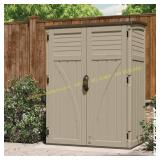 complete? Suncast 2ft8x4ft5x6ft Vertical Shed