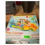 Lot of water play centers