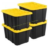 Sterilite 27-Gallon Storage Tote (4-Pack)