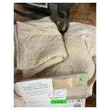 Organic king 3 piece coverlet set