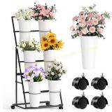 Invech Flower Display Stand with Buckets
