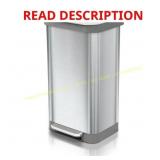 20 Gal Stainless Steel Trash Can Series 2