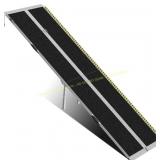 Wheelchair Ramp 10FT, Aluminum, 800 LBS