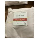 South point 4pc sheet set, Twin XL GREY