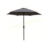 Four Seasons Courtyard 9 Foot Umbrella, Gray