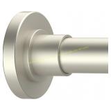 GXOACKJ Brushed Nickel Shower Rods, Adjustable