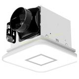 Bathroom Fan with Light, 110CFM, LEDK