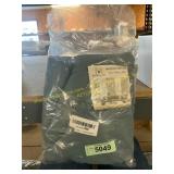 Versailtex window curtains, Blue/Grey