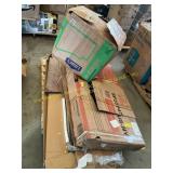 Assorted furniture parts