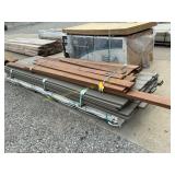 Pallet of deck boards