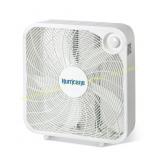 Hurricane 20' Floor Box Fan, 3 speeds, White
