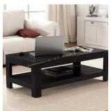 Farmhouse Coffee Table, 47.2' Rustic Table