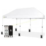 Crown Shades 10x15 Pop Up Canopy, Blue