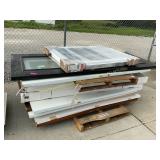 Pallet of assorted doors