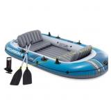 INTEX Excursion 4 Inflatable Boat Set
