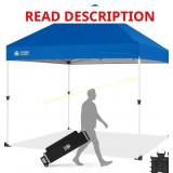 CROWN SHADES 10x10 Pop Up Canopy, White