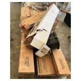 Pallet of assorted furniture pieces
