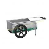 Tipke Foldit Collapsible Cart, 300 lb, Silver