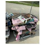 Pallet of assorted shingles