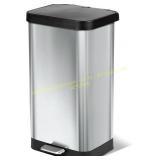 Glad Stainless Step Trash Can 20gal