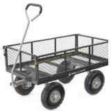 Gorilla Carts Steel Utility Cart, 800 lb