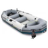 Intex Mariner Inflatable Boat   Deluxe Oars