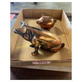 Chicago Stockyard Piggy Bank, Mini Piggy Bank