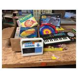 Games, Keyboard, Tape Player, Etc